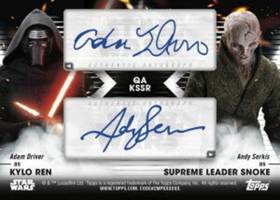 2023 Topps Star Wars Signature Series Hobby Box - Guaranteed Autograph