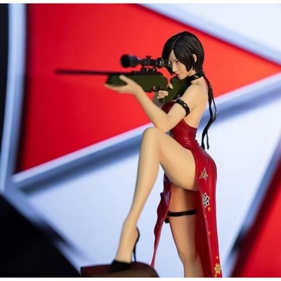 Resident Evil 4 Game Ada Wong 34cm PVC Sexy Statue Figure Model Cast Off Ver.