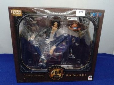 One Piece Portrait.Of.Pirates S.O.C Portgas D. Ace Figure POP BANDAI JAPAN