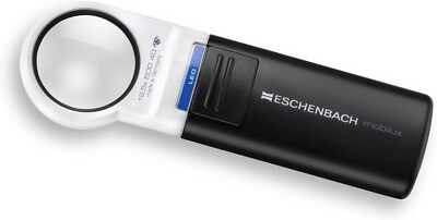 New ESCHENBACH Pocket LED Illuminated Magnifier1511-12 12.5x Japan Bargain Price