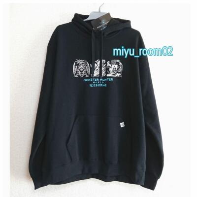 SIZE 4L Monster Hunter Hoodie (MH) Fleece Lined Last one left Japan game