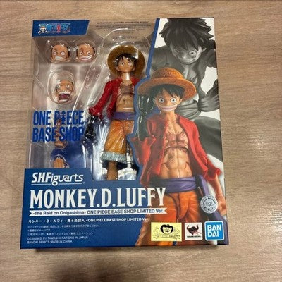 S.H.Figuarts Luffy Onigashima Raid ONE PIECE BASE SHOP Limited New