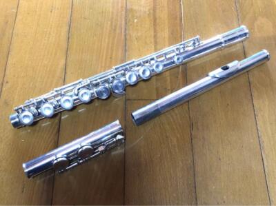 Pearl flute PF521  Mouthpeace Musical instrument Hard case GAKKI used A