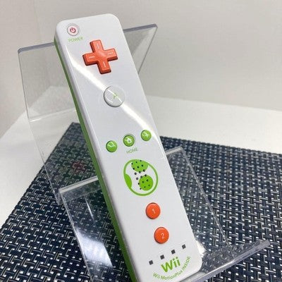 Nintendo Wii Remote Plus Yoshi Edition Controller Green White with Jacket