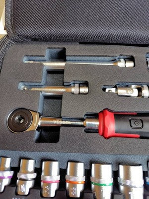 VESSEL 400ER3-1M Cordless Ratchet Set w/31 Socket Bits gift tool gift japan