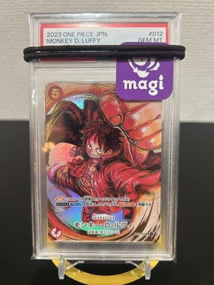 2023 Monkey D. Luffy Eiichiro Oda Signed SR Parallel ST01-012 One Piece card