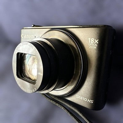 N MINT Canon Powershot SX610 HS Compact Digital Camera 18X 20.2MP Japan