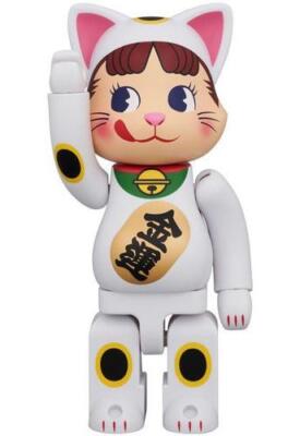 NY@BRICK Lucky Cat 100% & 400% BE@RBRICK Figure Peko-chan