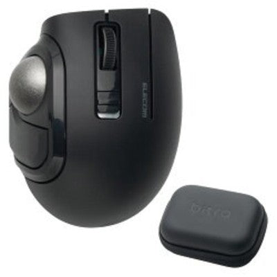 ELECOM bitra Trackball Mouse Quiet Thumb Bluetooth 2.4GHz M-MT1MRSABK Black