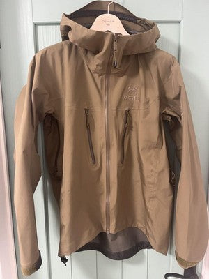 Arc'teryx leaf alpha LT mountain parka men's brown size S