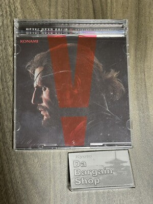 USED CD Game Music METAL GEAR SOLID 5 V ORIGINAL SOUNDTRACK Japanese Audio acs