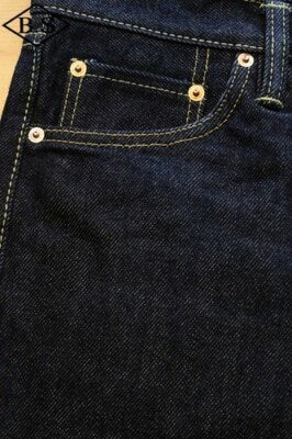 see description IRON HEART Denim IH666S-21OZ Selvedge Slim Straight INDIGO