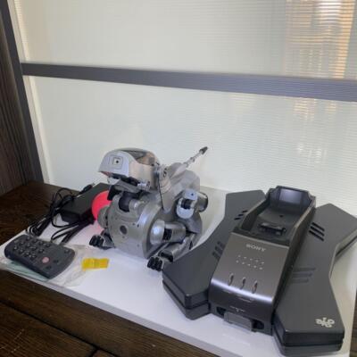 SONY AIBO ERS-111 robot Dog autonomous entertainment  Special Edition Silver B