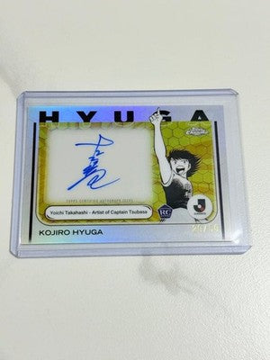 2025 TOPPS JLEAGUE Kojiro Hinata Autograph Card, Limited to 50 20/50