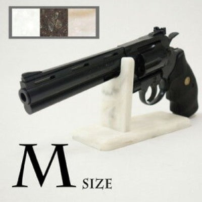 see description 3 Colors Medium size Artificial Marble Model Gun Stand gift