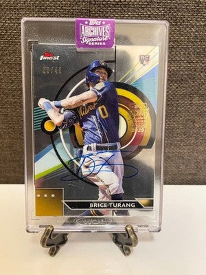 2025 Topps Archives Signature BRICE TURANG Autograph Card Limited to 45