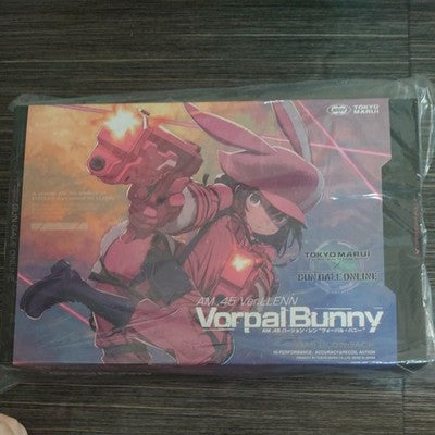SAO Gun Gale Online AM.45 LLENN Vorpal Bunny Gas Blowback Pistol pink gift *9
