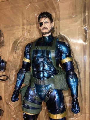 Box damaged PLAY ARTS Kai Metal Gear Solid V Metallic ver. Ground Zeroes Snake