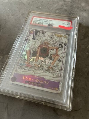 PSA 10 Monkey D. Luffy Super Parallel (Comic Rare) - One Piece Card Game