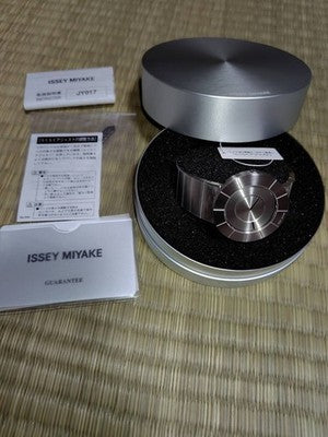 NY0N001 Issey Miyake To Tio Yoshioka Tokujin Designed Wrist Watch acs