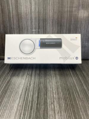 NEW ESCHENBACH handheld Loupe mobilux LED magnification x6 light 1511-6