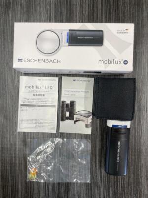 NEW ESCHENBACH handheld Loupe mobilux LED magnification x6 light 1511-6 acs