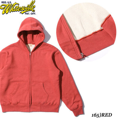 see description 6colors WHITESVILLE SET-IN ZIP SWEAT PARKA LINING WV69264