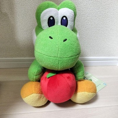 Yoshi Super Mario Ichiban Kuji Plush Doll Apple A Prize 29cm Japan Limited New
