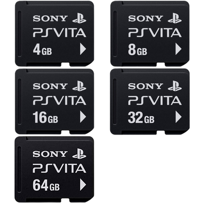 Official SONY PS Vita PlayStation Vita Memory Card 4GB 8GB 16GB 32GB 64GB