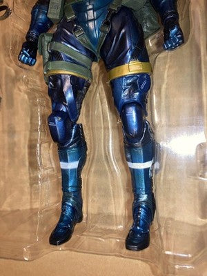 Box damaged PLAY ARTS Kai Metal Gear Solid V Metallic ver. Ground Zeroes Snake