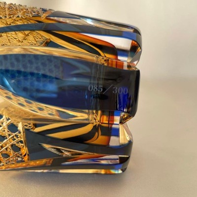 Shohei Ohtani × Edo Kiriko Rock Glass Limited 300 Rare Japanese Crystal MLB *1
