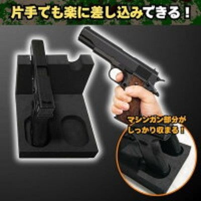 Lightweight, EVA Two-Gun Handgun Stand Protective Storage Rack Model Gun Display