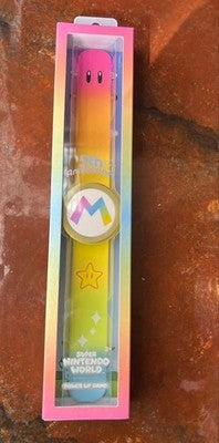 USJ Super Nintendo World Invincible Mario Anniversary Power-Up Band Rainbow