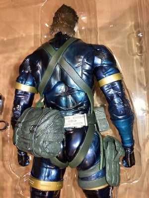 Box damaged PLAY ARTS Kai Metal Gear Solid V Metallic ver. Ground Zeroes Snake