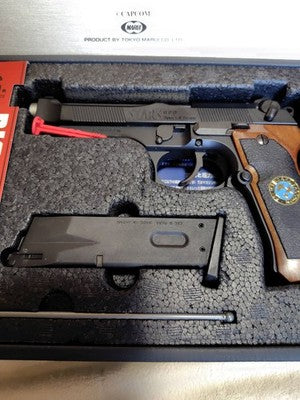 Tokyo Marui BIOHAZARD 3 SAMURAI EDGE Jill Valentine Model M92F special gift