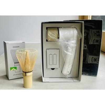 Bargain Price MATCHA FOROMER CHA-RAKU Electric Japanese Green Tea Whisk Handy