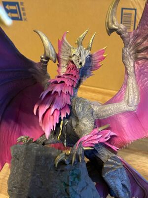 Capcom Monster Hunter Rise Sunbreak Builder Creators model  Malzeno figure used