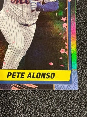 2025 Topps Pete Alonso Base Update Japan Edition /10 sakura