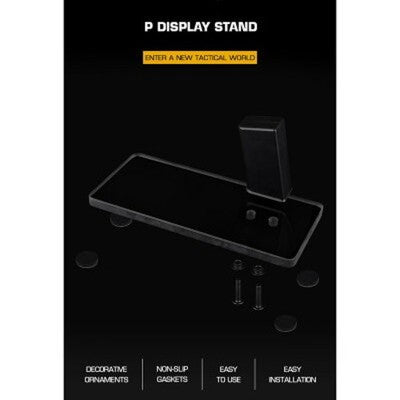 WoSporT Glass-Look Handgun Display Stand for Display Toy Gun Rack Display gift