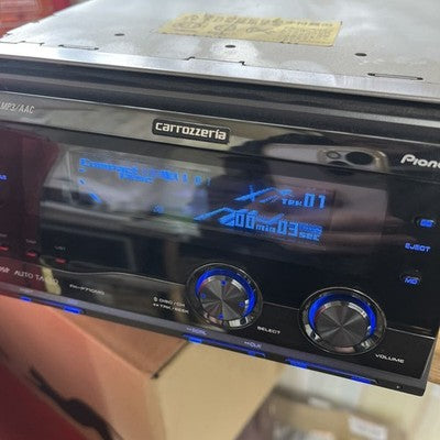 Pioneer Carrozzeria FH-P710MD 2DIN CD MD Car Audio DSP Added Bluetooth In Stock