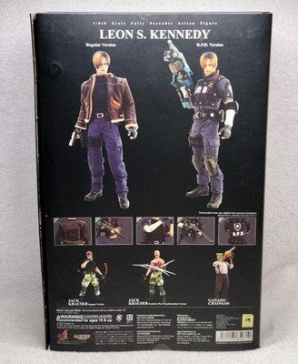 HOTTOYS MASTERPIECE Resident Evil 4 Leon S. Kennedy Hot Toys Figure gift B