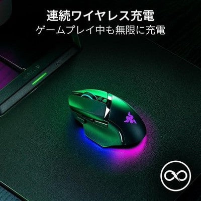 Razer HyperFlux V2 Hard Edition Gaming Mouse Pad Wireless Charging NEW Japan
