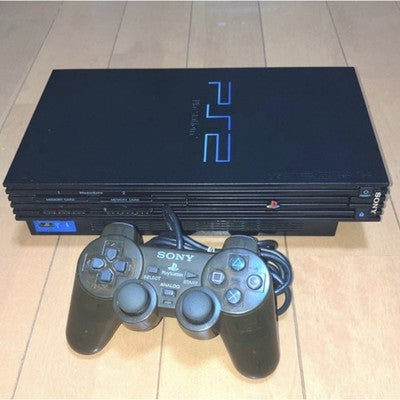 Sony PlayStation 2 PS2 SCPH-30000 Console Set Controller Tested NTSC-J game