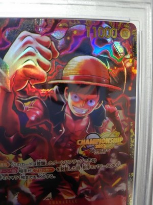 PSA10 Monkey D. Luffy ST10-006 Championship 2023 Top ONE PIECE Card Japan