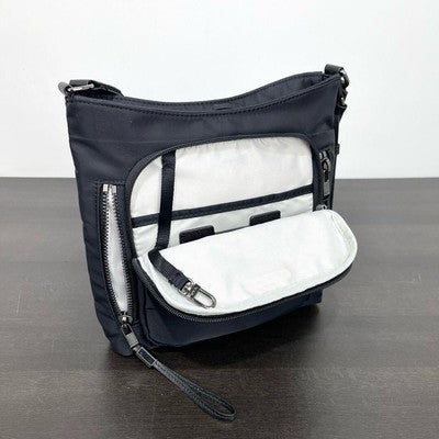 tumi VOYAGEUR "Taylor" Crossbody Black Gunmetal 26 cm x 25.5 cm x 4.5 cm