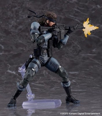 with box figma 645 Solid Snake Metal Gear Solid 2 Sons of Liberty  MGS2 acs