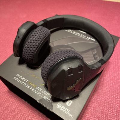 JBL Under Armour Project Rock Sport Wireless train Over-the-Ear Headphones used
