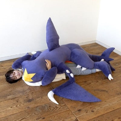 Mint Large MEGA BIG Garchomp Pokemon Center LIMITED Plush Cushion Life Size R