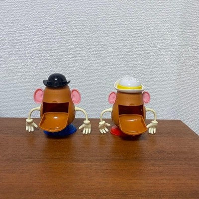 Disney Toy Story Mr. Potato Head & Mrs. Potato Head Set Figure Trinket Case