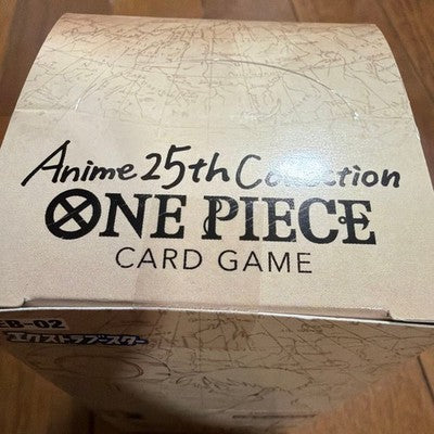 ONE PIECE Card Game Booster Pack Extra Booster Anime 25th Collection EB-02 1 Box